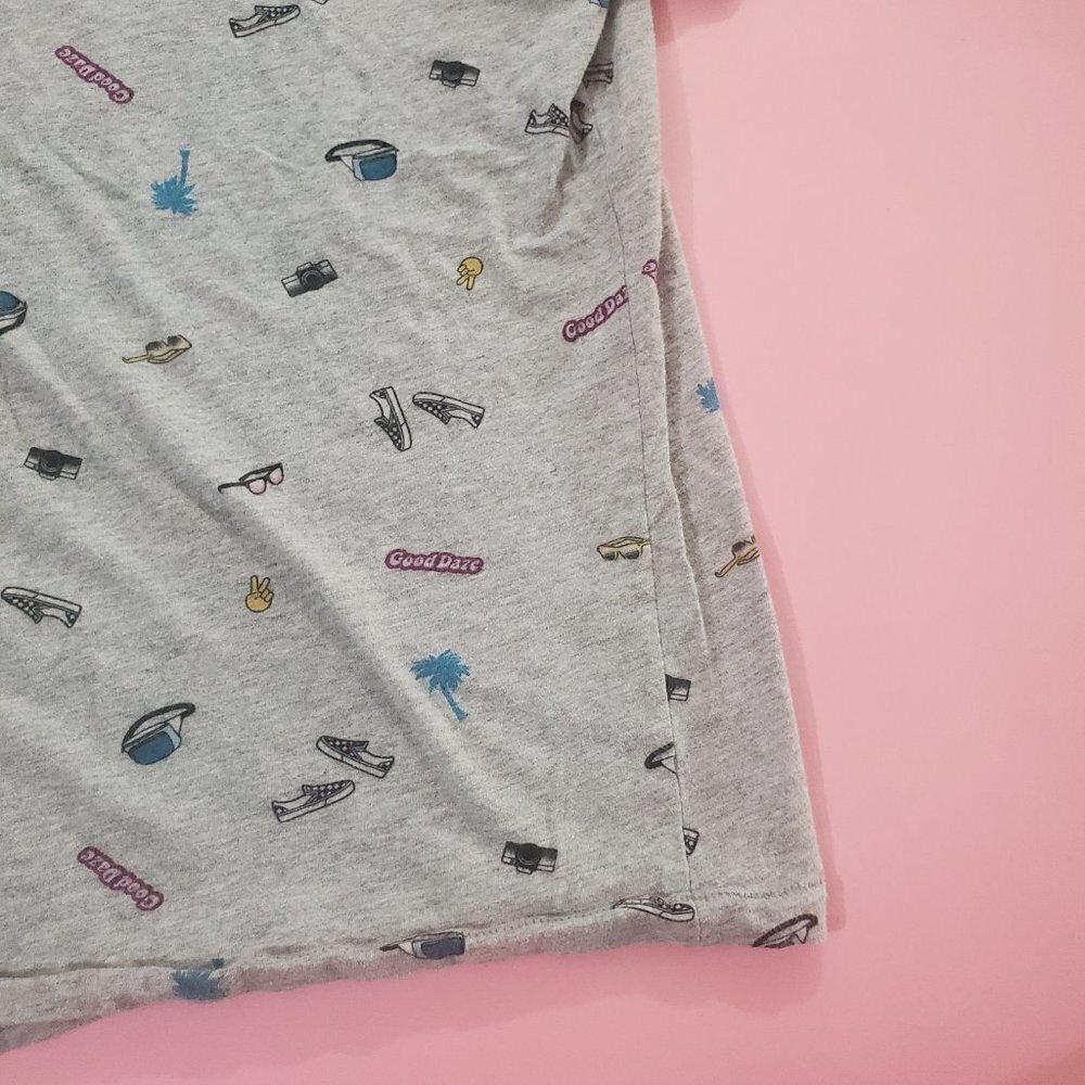 🌴 Aeropostale Summer Palm Tree Vans Peace Short Sleeve T-Shirt 🌴 - Picture 10 of 12